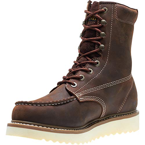Wolverine Loader 8 Workboot - Men's Brown Shoe Deals Outlet