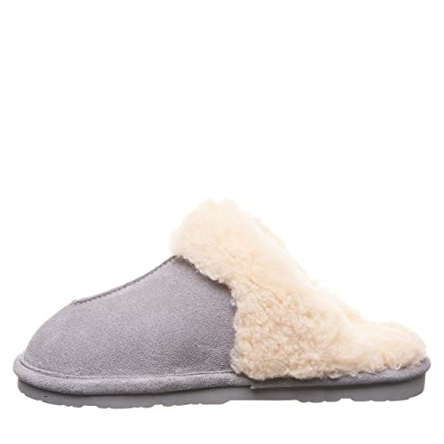 BEARPAW Loketta Slippers - Women's Gray Fog Shoe Deals Outlet