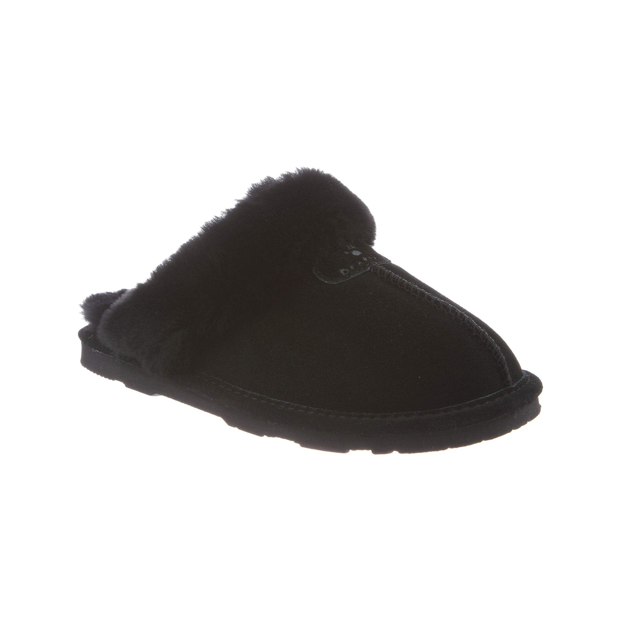BEARPAW Loki II Slippers - Women's Black Shoe Deals Outlet