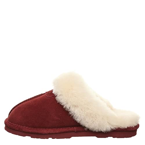 BEARPAW Loki II Slippers - Women's Beet Shoe Deals Outlet