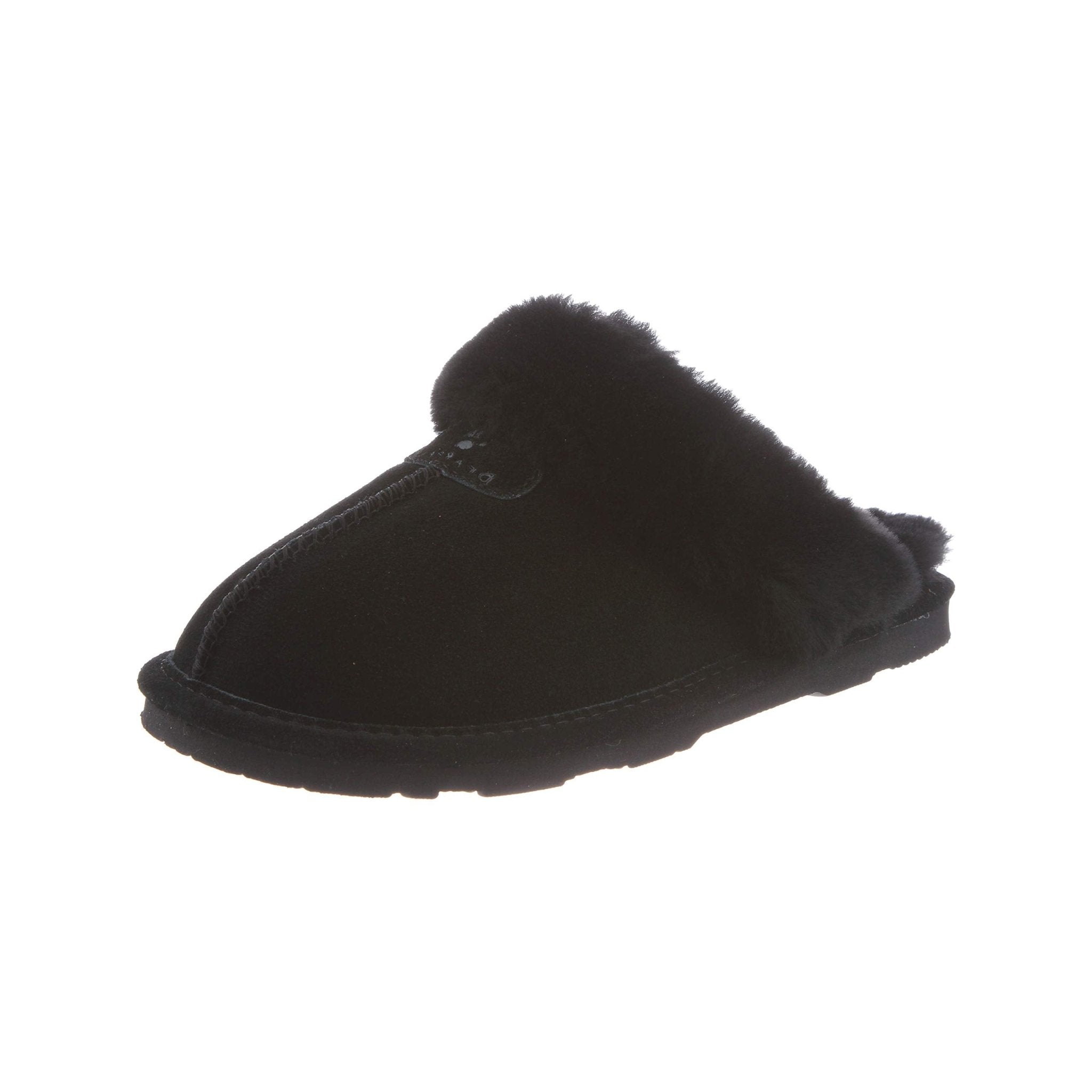 BEARPAW Loki II Slippers - Women's Black Shoe Deals Outlet