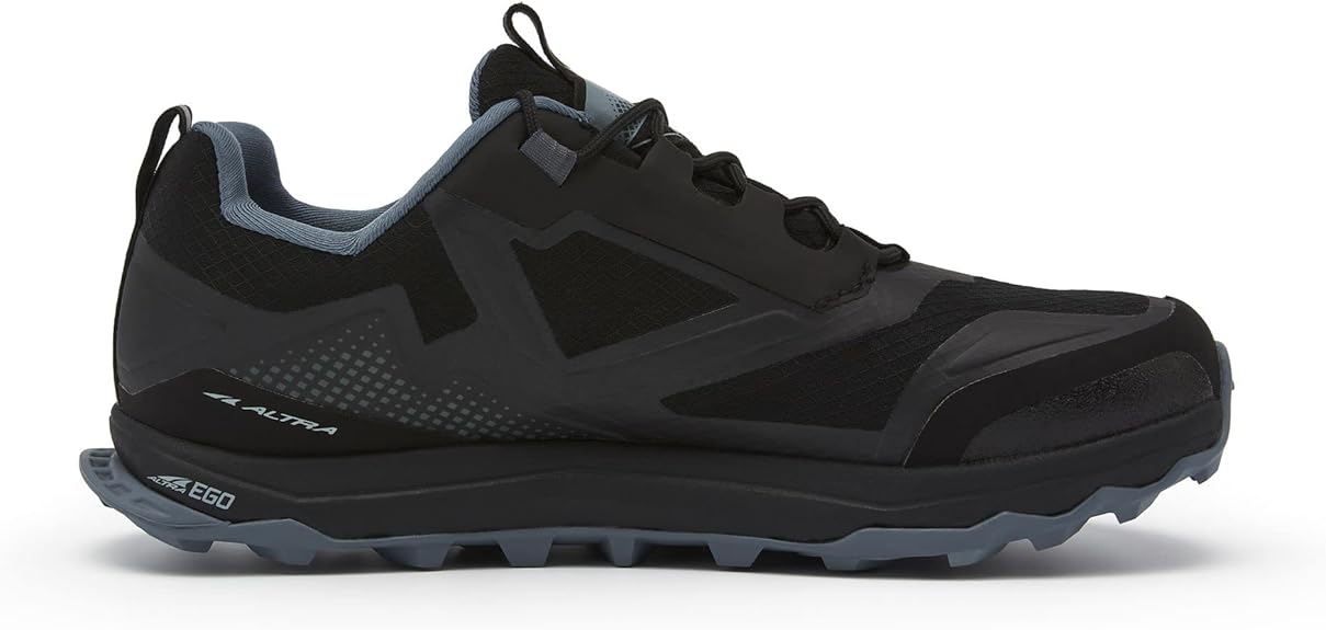 Altra Lone Peak All - Weather Low - Women's Black/Blue Shoe Deals Outlet