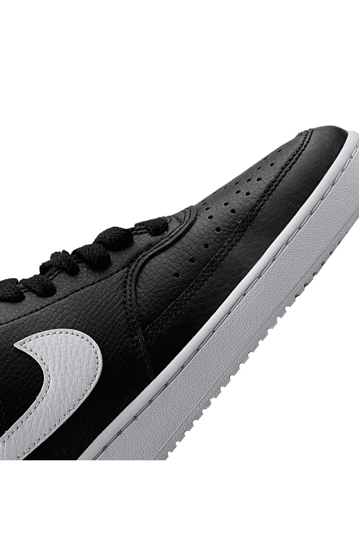 Nike Low Court Vision - Women's Black/White Shoe Deals Outlet