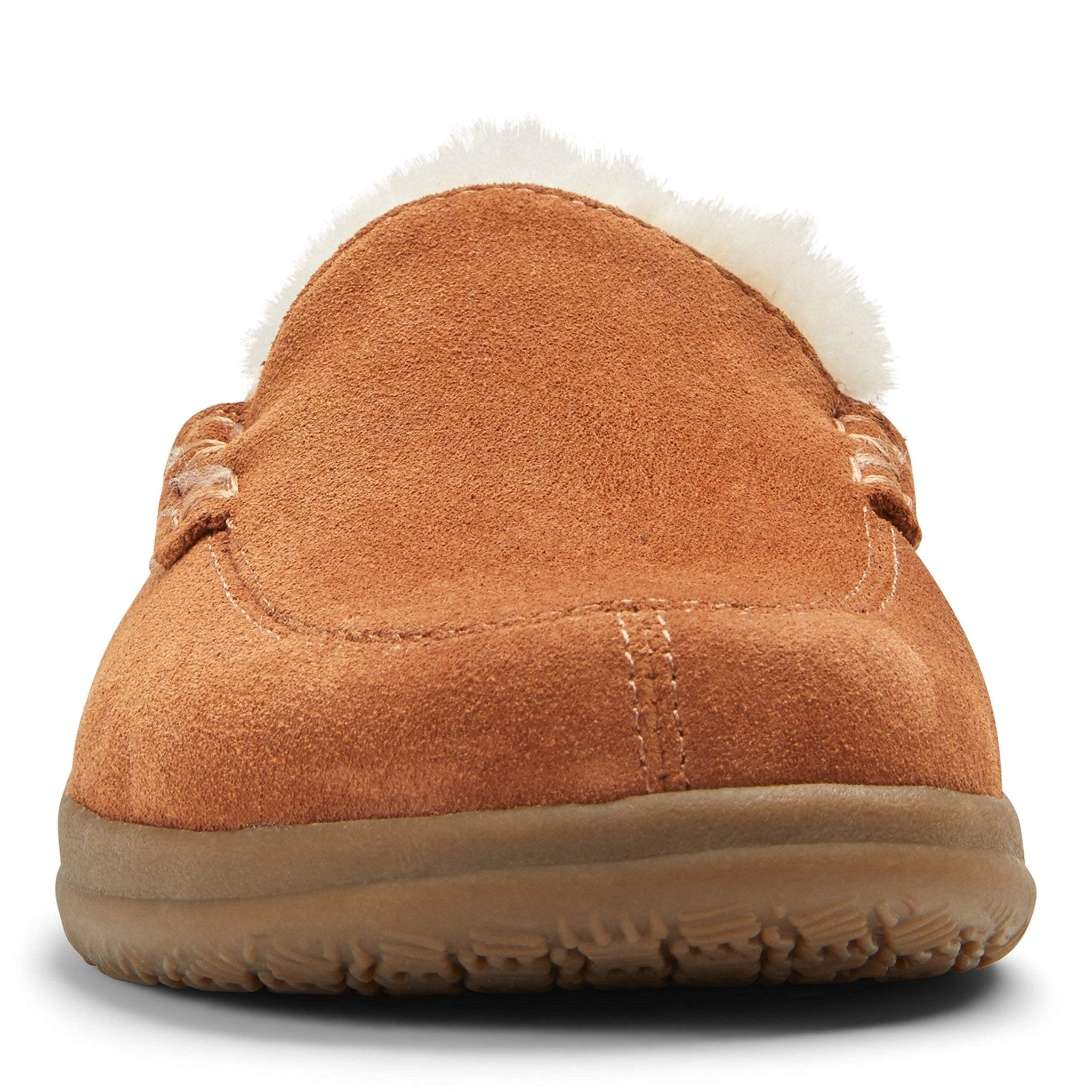 VIONIC Lynez Loafer Slipper - Women's Toffee Suede Shoe Deals Outlet
