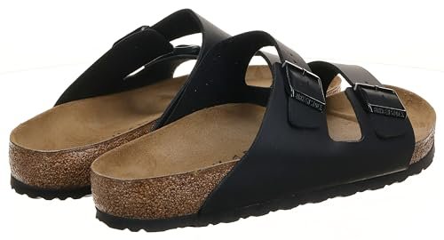 Birkenstock Madrid Birko - Flor - Unisex Black Shoe Deals Outlet