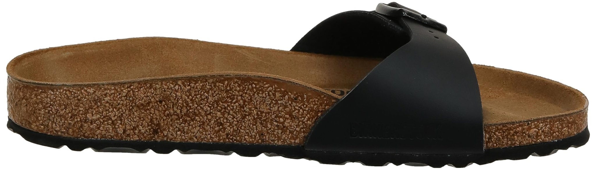 Birkenstock Madrid Birko - Flor - Unisex Black Shoe Deals Outlet