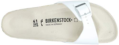 Birkenstock Madrid Birko - Flor - Unisex White Shoe Deals Outlet