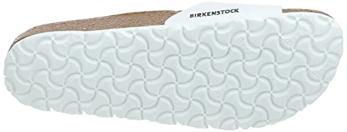 Birkenstock Madrid Birko - Flor - Unisex White Shoe Deals Outlet