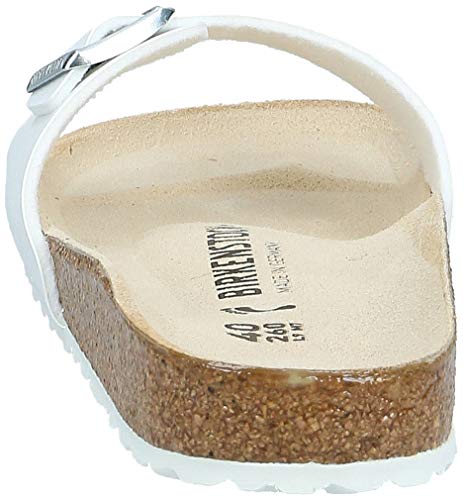 Birkenstock Madrid Birko - Flor - Unisex White Shoe Deals Outlet