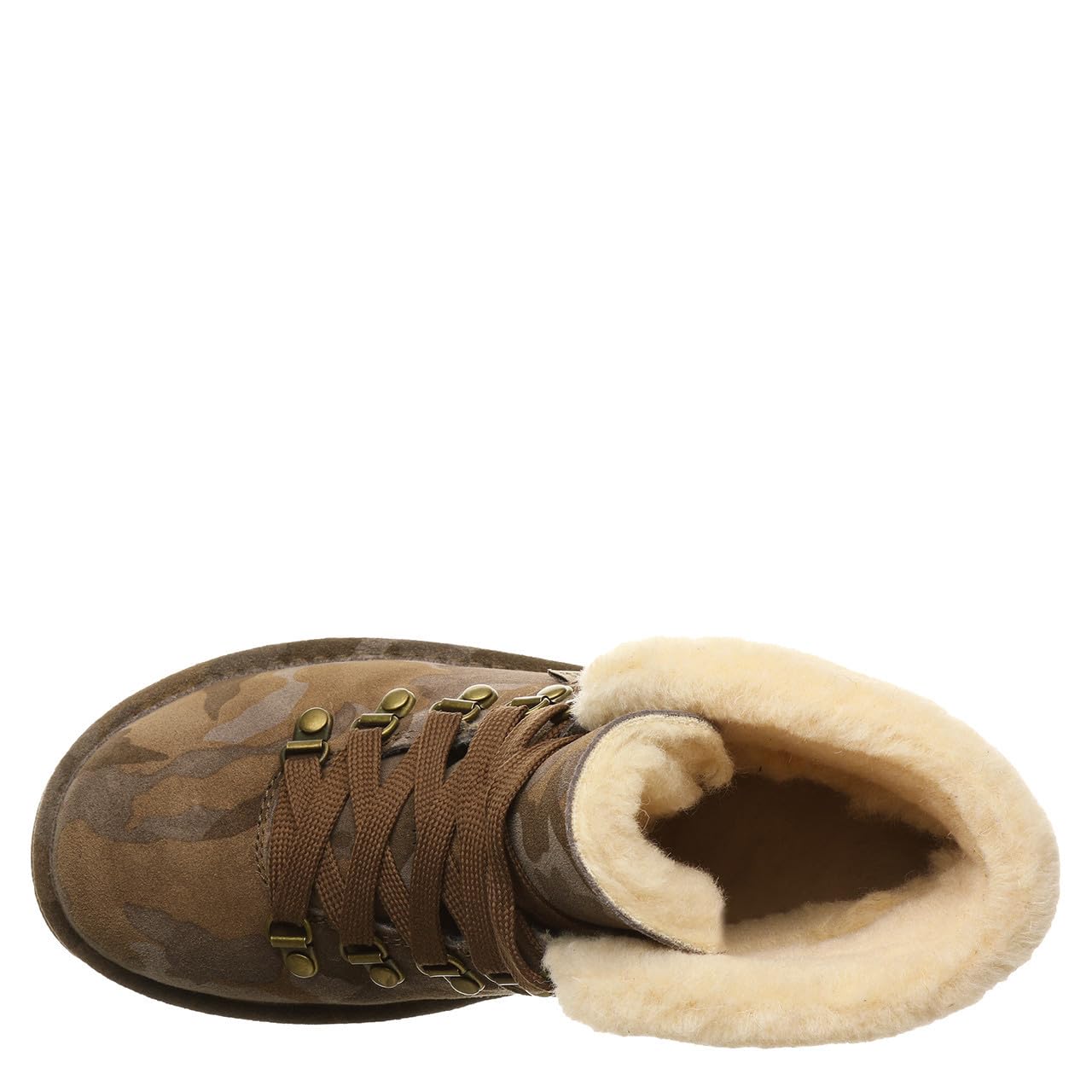 BEARPAW Marta Ankle Boot - Women's Earth Camo Shoe Deals Outlet