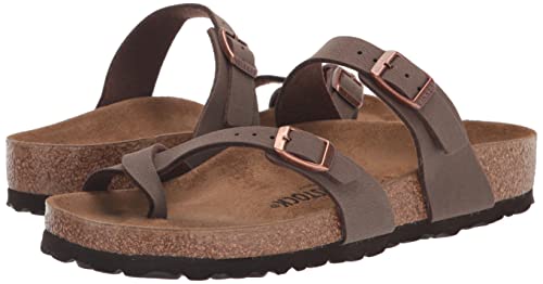Birkenstock Mayari Birkibuc - Unisex Mocha Shoe Deals Outlet