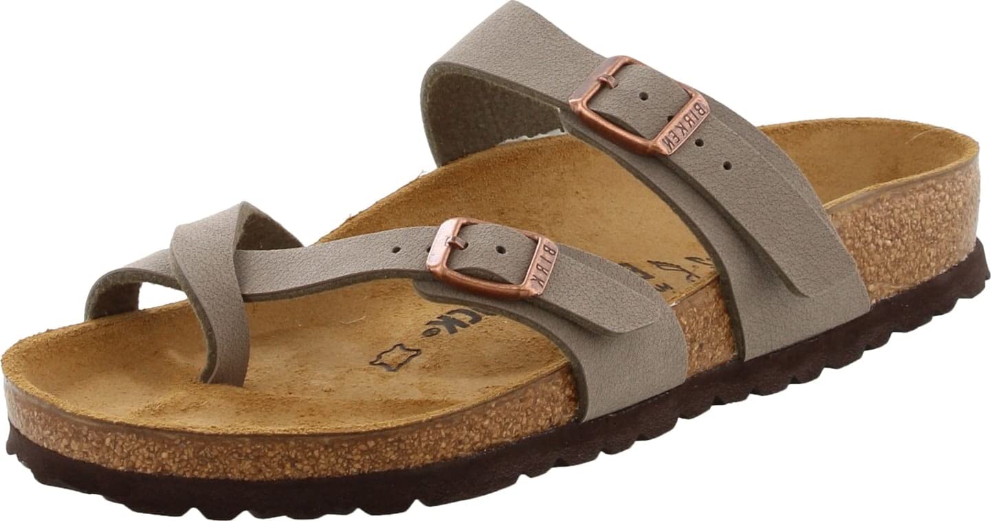 Birkenstock Mayari Birkibuc - Unisex Stone Shoe Deals Outlet