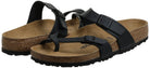 Birkenstock Mayari Birko - Flor - Unisex Black Shoe Deals Outlet