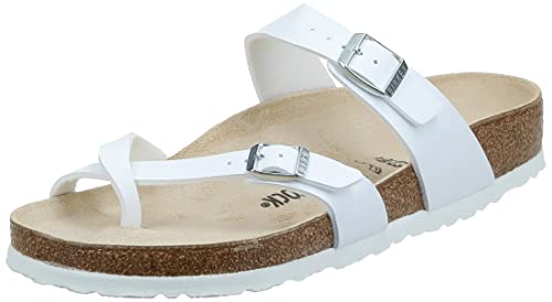 Birkenstock Mayari Birko - Flor - Unisex White Shoe Deals Outlet