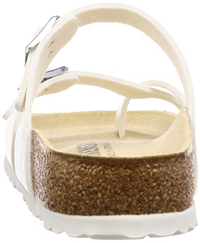 Birkenstock Mayari Birko - Flor - Unisex White Shoe Deals Outlet