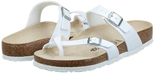 Birkenstock Mayari Birko - Flor - Unisex White Shoe Deals Outlet