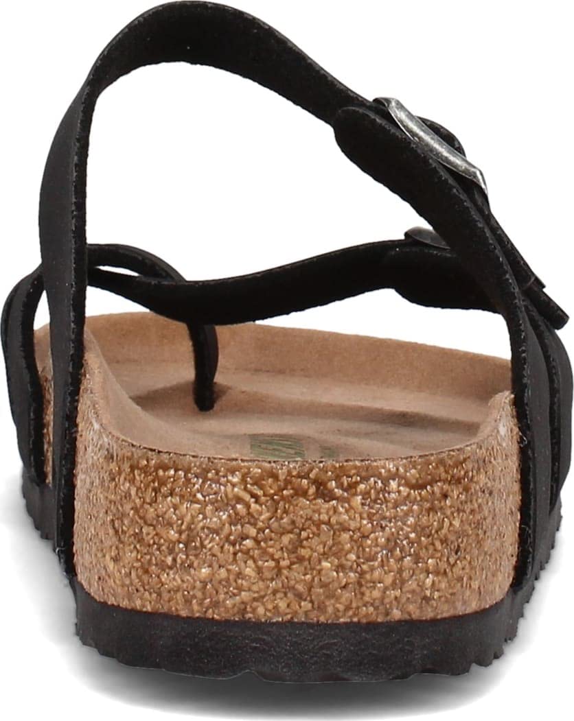 Birkenstock Mayari Oiled Leather - Unisex Black Oiled Leather Shoe Deals Outlet