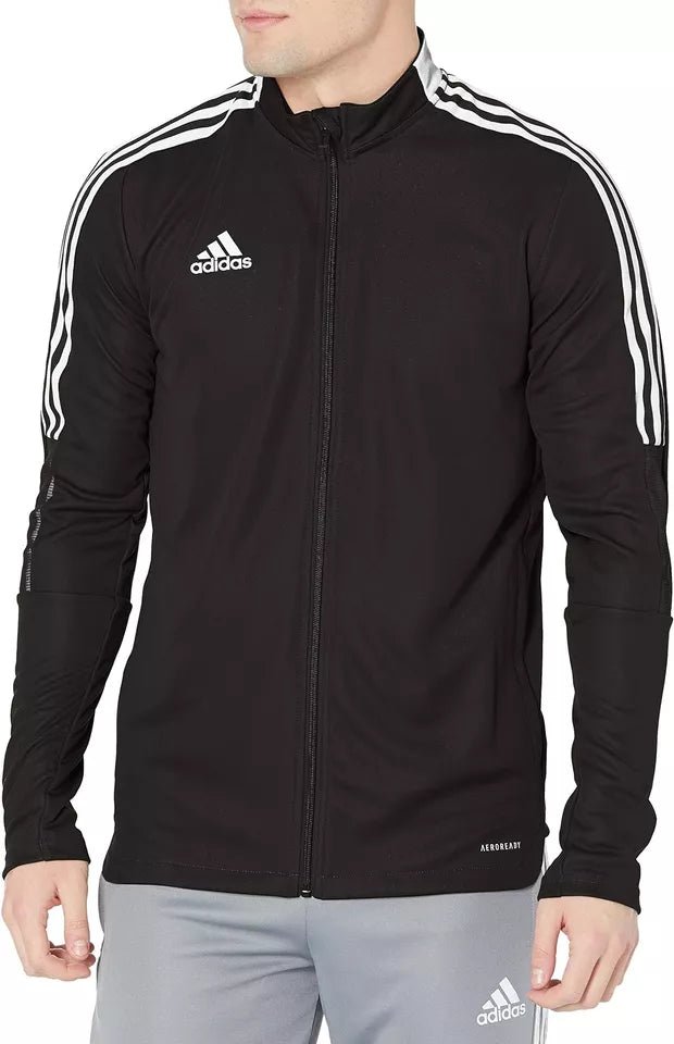 adidas Mens Tiro 21 Track Jacket X - Large Black Shoe Deals Outlet