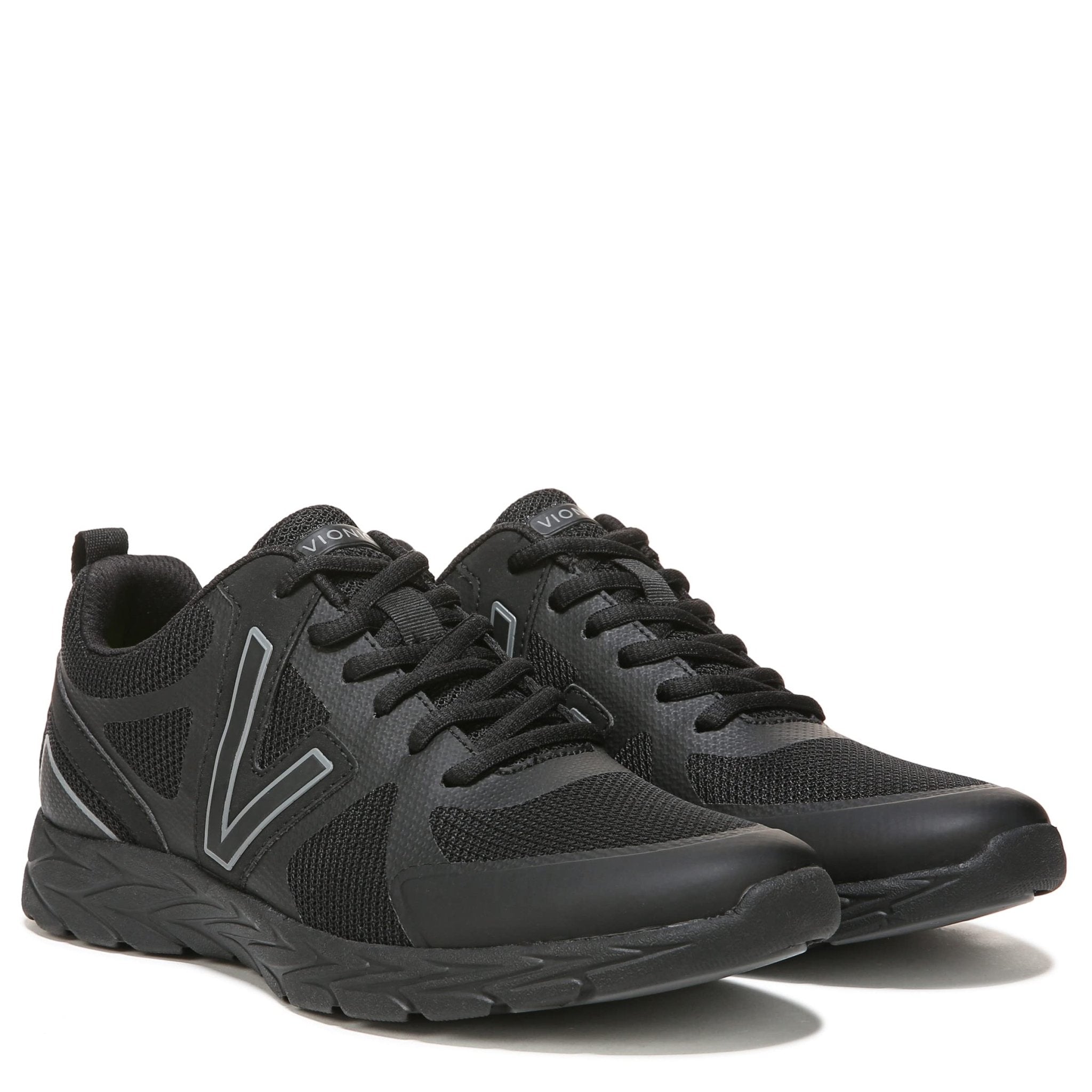 VIONIC Miles II Sneaker - Women's Black/Charcoal Shoe Deals Outlet