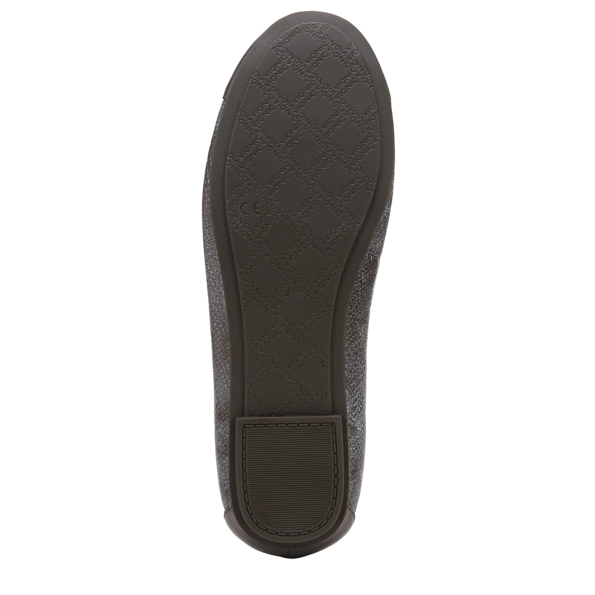 VIONIC Minna Ballet Flat - Women's Pewter Shoe Deals Outlet