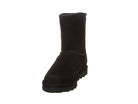 BEARPAW Moc II Slippers - Men's Black Multi Knit Shoe Deals Outlet