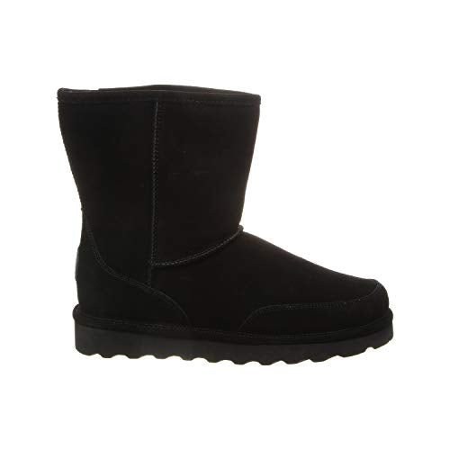 BEARPAW Moc II Slippers - Men's Black Multi Knit Shoe Deals Outlet