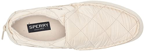 Sperry Moc - Sider Nylon Solid Slip On - Women's Ivory Nylon Shoe Deals Outlet