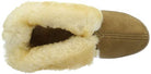 Minnetonka Moccasins Sheepskin Ankle Suede - Women's Golden Tan Shoe Deals Outlet