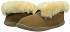 Minnetonka Moccasins Sheepskin Ankle Suede - Women's Golden Tan Shoe Deals Outlet