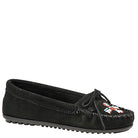 Minnetonka Moccasins Thunderbird ll - Women's Black Shoe Deals Outlet