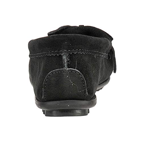 Minnetonka Moccasins Thunderbird ll - Women's Black Shoe Deals Outlet