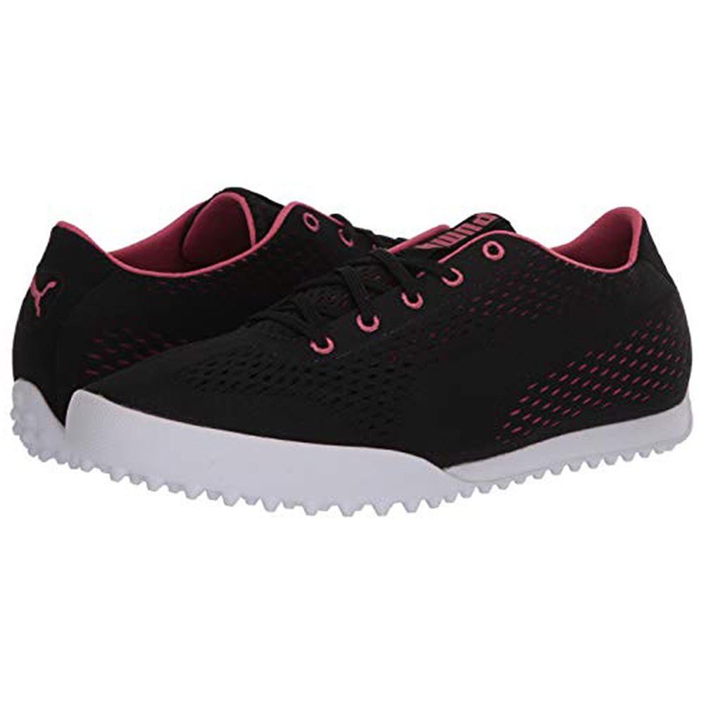 PUMA Golf Monolite Cat EM - Women's Puma Black - rapture Rose Shoe Deals Outlet