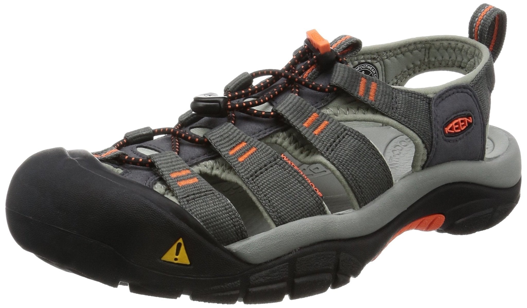 KEEN Newport H2 Sandal - Men's Magnet/Nasturtium Shoe Deals Outlet