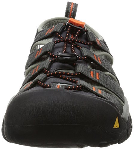 KEEN Newport H2 Sandal - Men's Magnet/Nasturtium Shoe Deals Outlet
