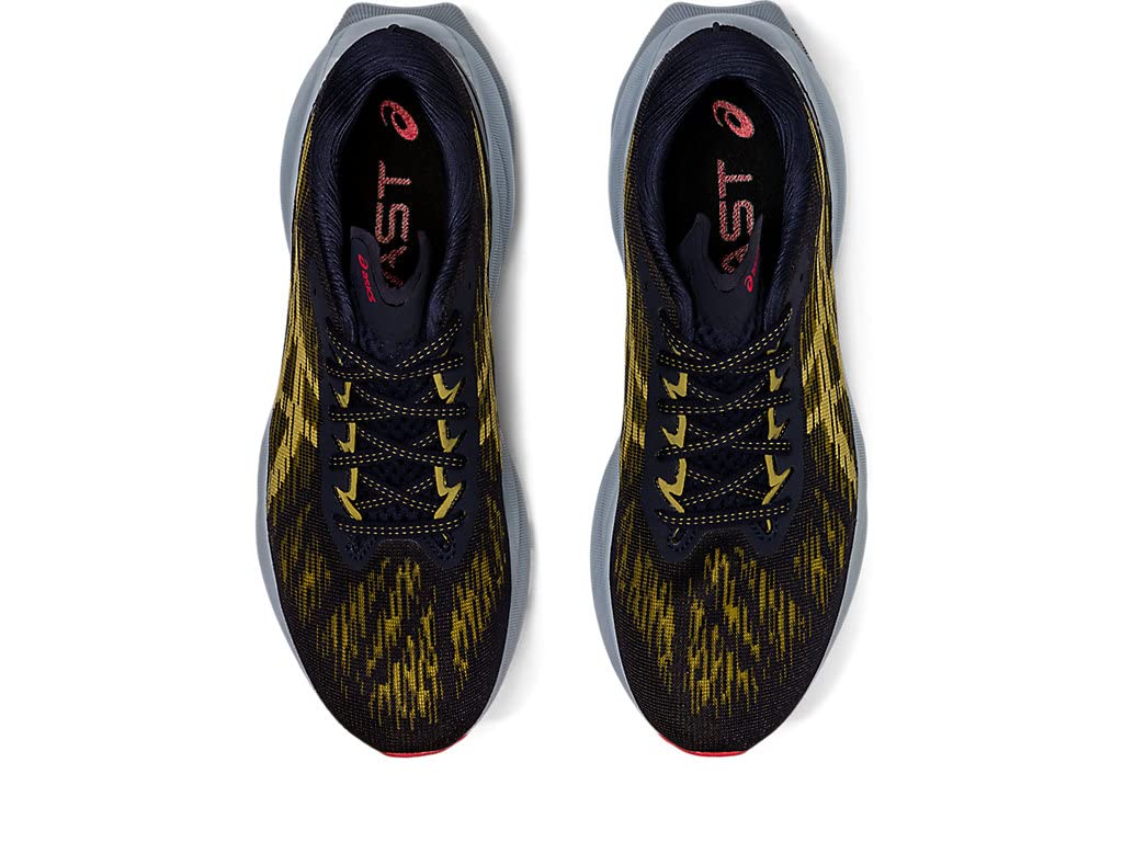 ASICS Novablast 3 - Men's Midnight/Olive Oil Shoe Deals Outlet