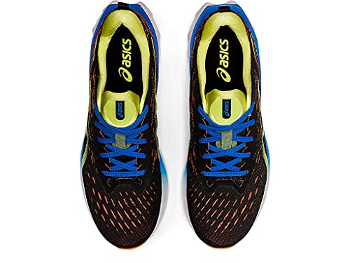 ASICS Novoblast 2 - Men's Black/Shocking Orange Shoe Deals Outlet