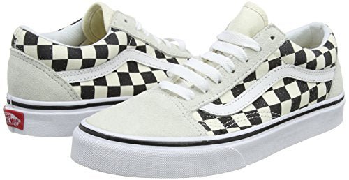 Vans Old Skool Classic - Unisex Off - White/Black Checkerboard Shoe Deals Outlet