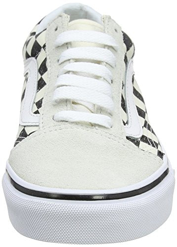 Vans Old Skool Classic - Unisex Off - White/Black Checkerboard Shoe Deals Outlet