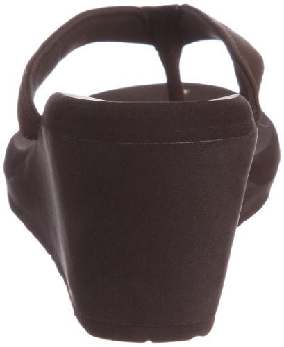 Flojos Olivia Wedge Sandal - Women's Brown Shoe Deals Outlet