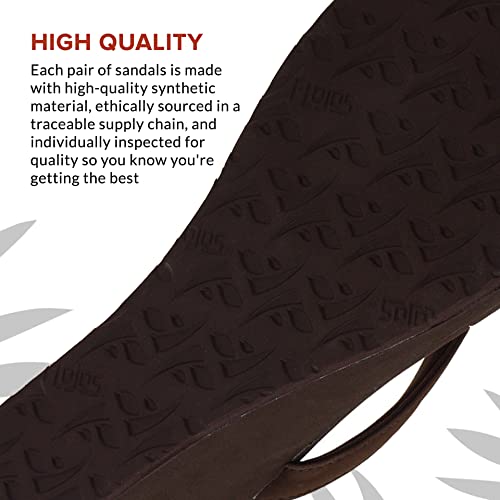 Flojos Olivia Wedge Sandal - Women's Brown Shoe Deals Outlet