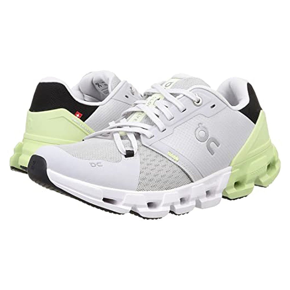 On Cloudflyer 4 Glacier/Meadow 8 M 7630419105312 Shoe Deals Outlet