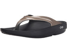OOFOS Damen Oolala Flip Black / Latte 11 M 848282003490 Shoe Deals Outlet