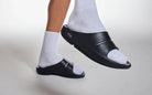 OOFOS Oah Slide Sandals Black Men’s 4 / Women’s 6 M 848282002462 Shoe Deals Outlet