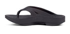 OOFOS Original Flip Flop Sandals Black Men's 3 / Women's 5 M 848282002035 Shoe Deals Outlet
