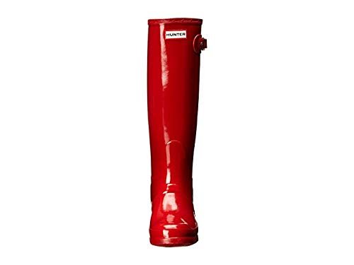 Hunter Original Tall Gloss - Women's Military Red Shoe Deals Outlet