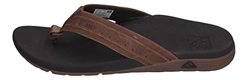 Reef Ortho Spring Leather - Men's Brown Shoe Deals Outlet