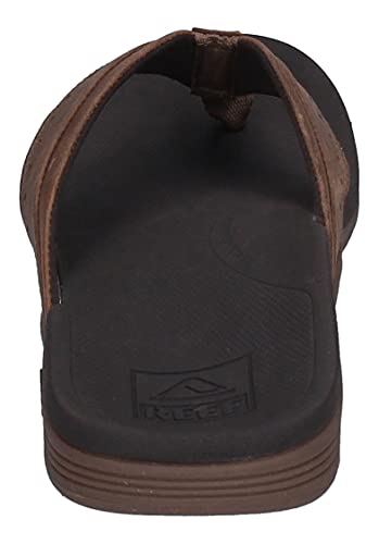 Reef Ortho Spring Leather - Men's Brown Shoe Deals Outlet