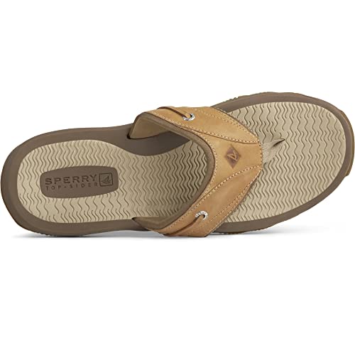 Sperry Outer Banks Thong - Men's Tan Shoe Deals Outlet