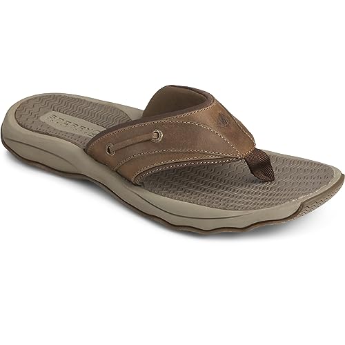 Sperry Outer Banks Thong - Men's Brown Shoe Deals Outlet