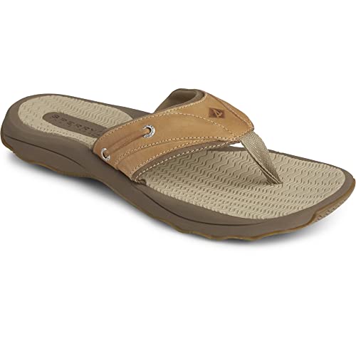 Sperry Outer Banks Thong - Men's Tan Shoe Deals Outlet